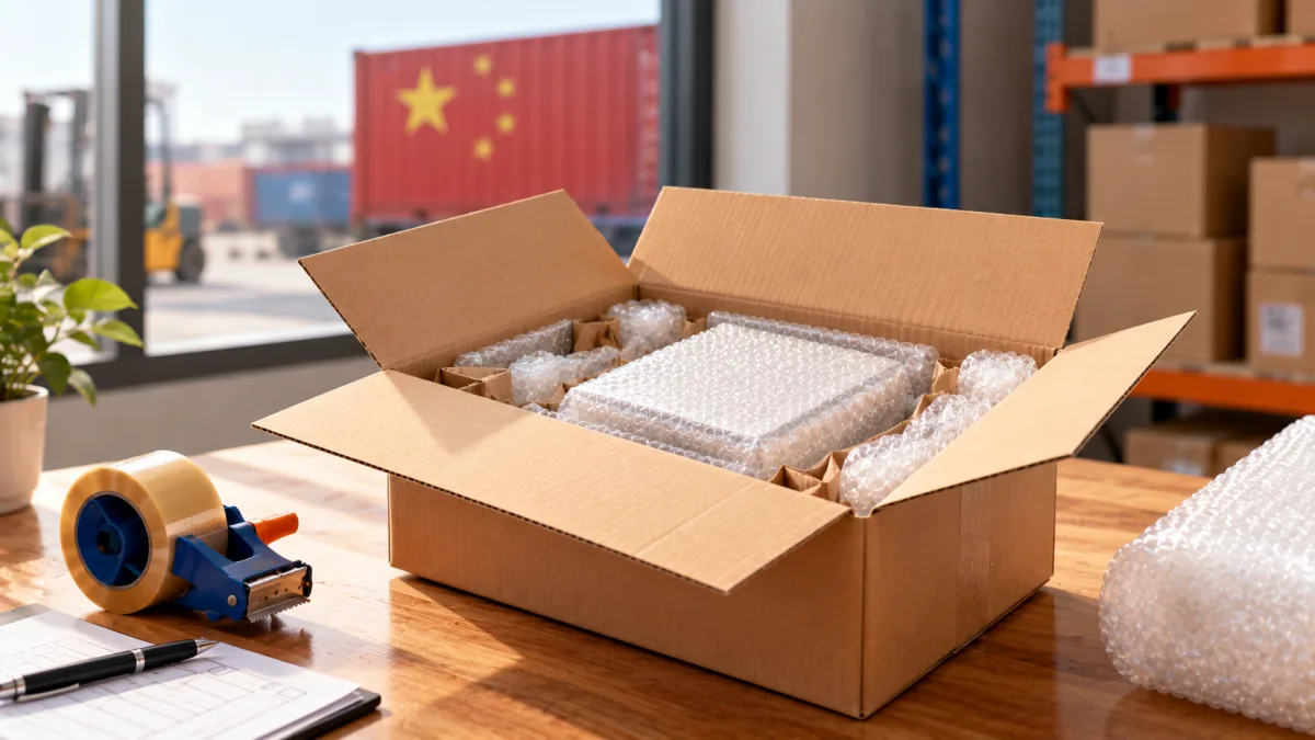 Ilustrasi Tips Packing Barang dari China agar Aman Selama Pengiriman